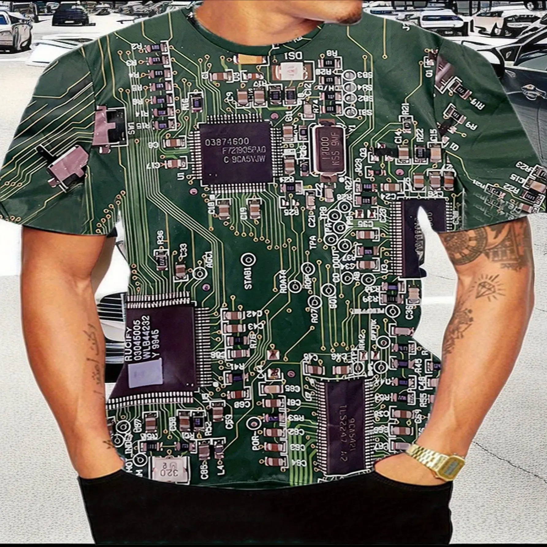 3dアニマルヘッドシャツ新スタイルh-62064最高品質ブランドxb600995280835029822-2026年春コレクションファッショナブルな服飾アクセサリー