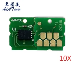 10X C9345 Maintenance Box Waste Ink Tank Chip for EPSON L8050 L8160 L8180 L15158 L15168 L15180 L18050 ET 8500 8550 18100 M15180