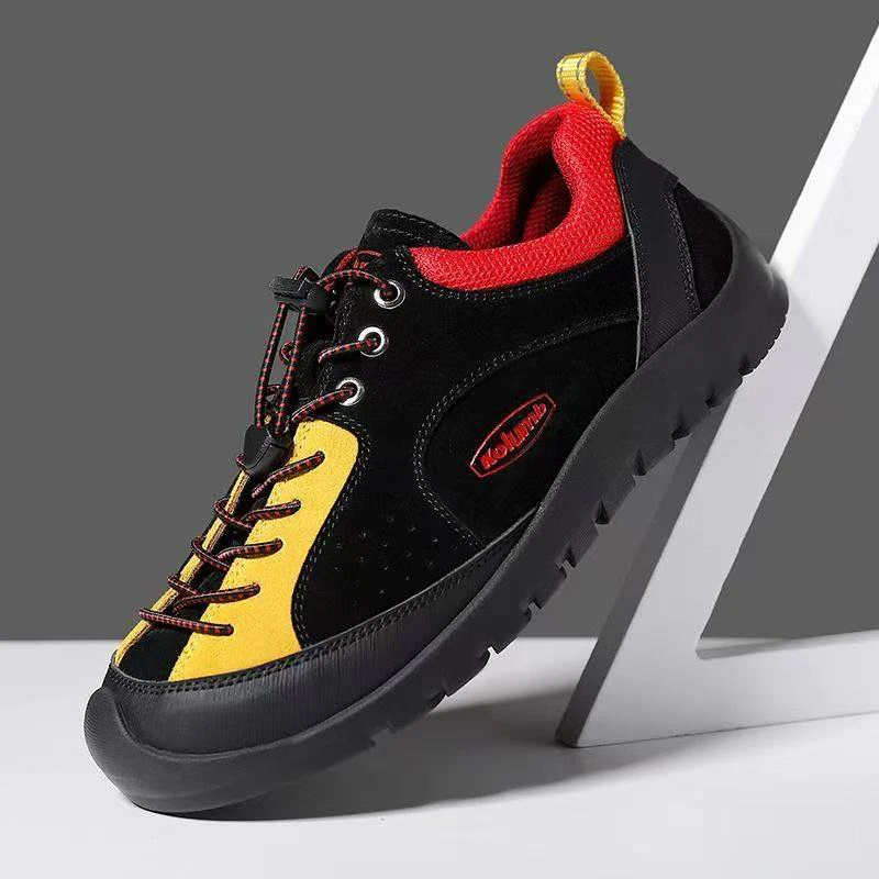 Men's Mountaineering Hiking Shoes Walking Breathable Outdoor Sneakers Training Sneakers Climbing Cross Country Jogging Shoes