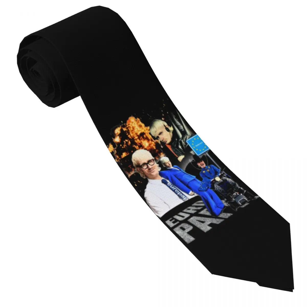 

Joost Klein Eurovisions Song Contest 2024 Tie Elegant Neck Ties For Male Daily Wear High Quality Collar Tie Necktie Accessories