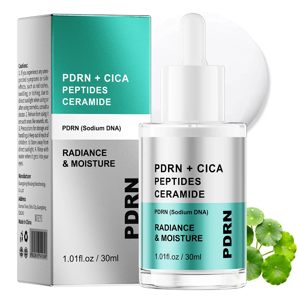 Korea PDRN+CICA Peptides Ceramide Essence With High Concentration Centella Asiatica Deeply Repairs & Enhances Skin Elasticity