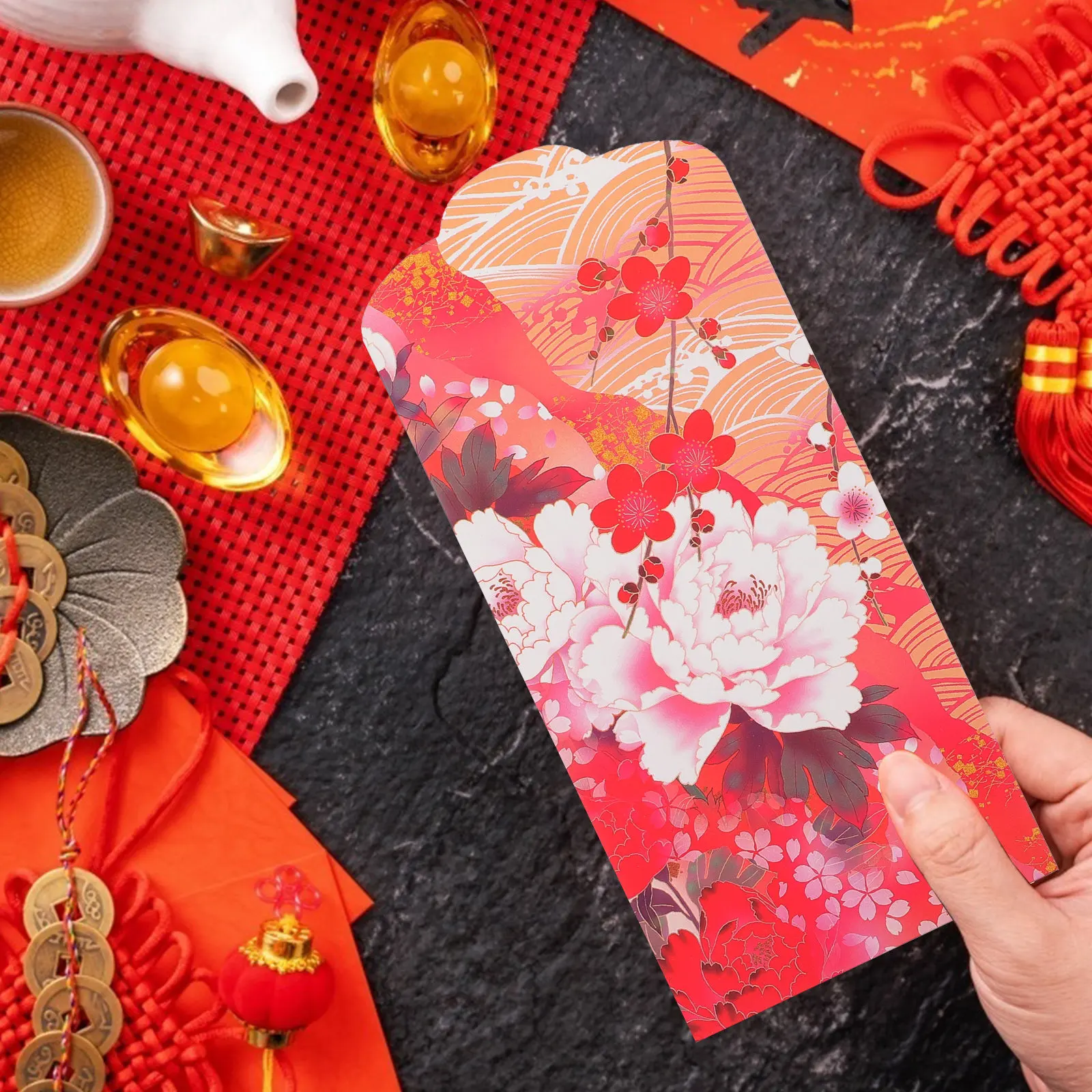 

30Pcs Red Packet Chic Envelope New Year Wedding Money Bag Spring Festival Party Celebration Cash Pouch Red Envelopes
