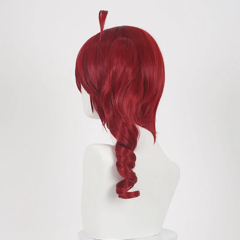 Kasane Teto Cosplay Teto Rote Perücke Anime Idol Haar Halloween Party Prop