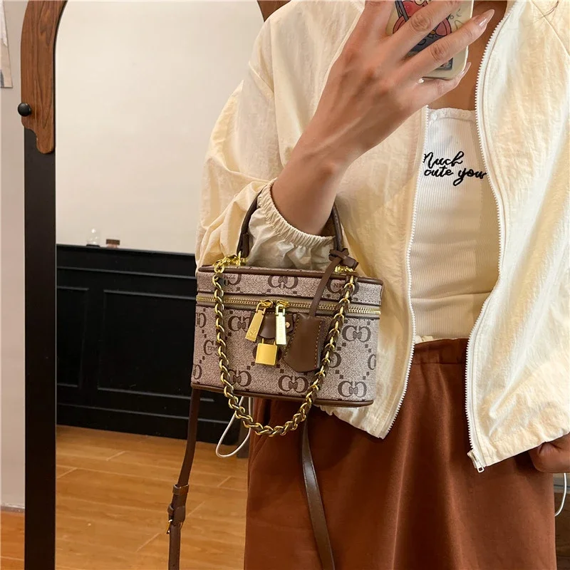 유명 디자이너 가죽 숄더백 여성용 크로스바디 토트 핸드백 우아하고 클래식한 명품