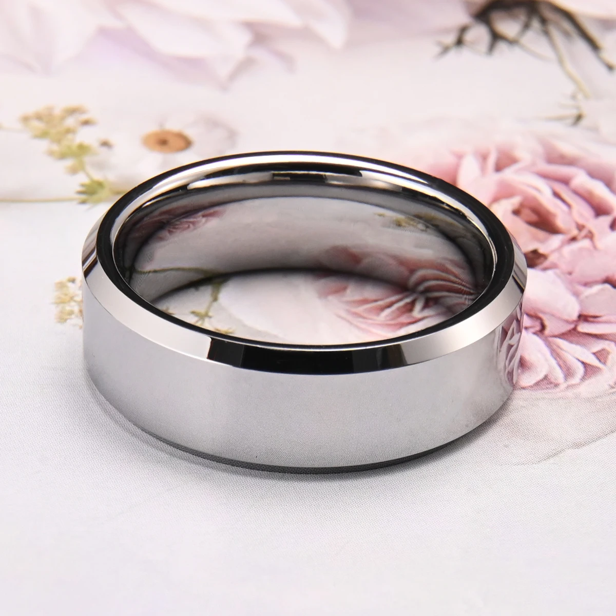 Verlobungsringe Schmuck Bague Homme Joyas Accessoire Femme Anillos Pareja Bisuteria Wolframring Schmuck Anillos De Mujer – Detail 5