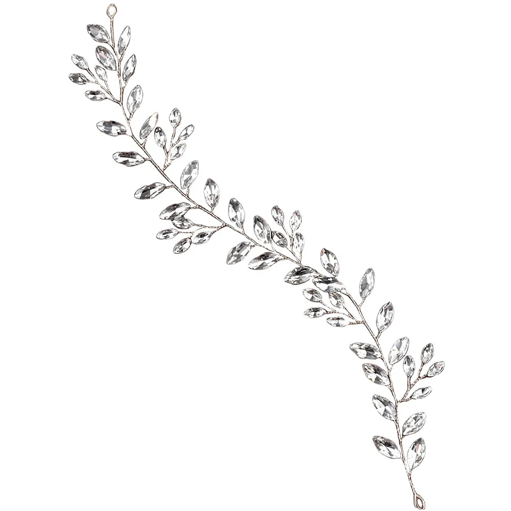 

Women Headband Wedding Bride Rhinestone Bridal Hairband Stylish Hair Accessory for New Year Birthday Graduation