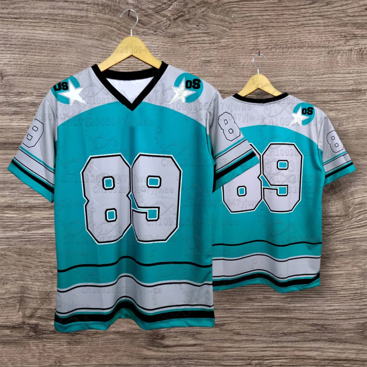 الرجال واحد سبعة الرجبي جيرسي خمر فضفاض التجفيف السريع في الهواء الطلق كرة السلة قميص العصرية الهيب هوب الشارع ارتداء الصيف تي شيرت رجالي