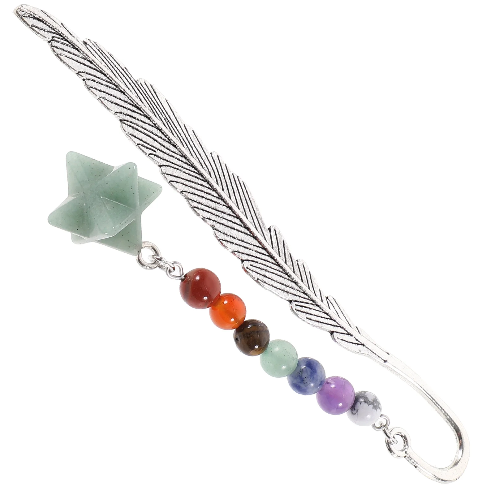 

Metal Bookmark Plume Bookmarks Craft Pendant Portable Fancy Reading Guiding