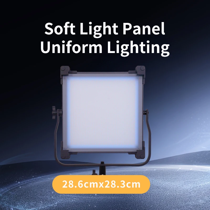 Lishuai 60W COOLCAM P60C(G) LED-Vollfarb-Panel-Leuchte