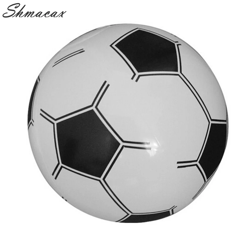 Novidade Inflável Blow Up Soccer Ball para Crianças, Futebol, Praia, Brinquedo ao ar livre, 38cm