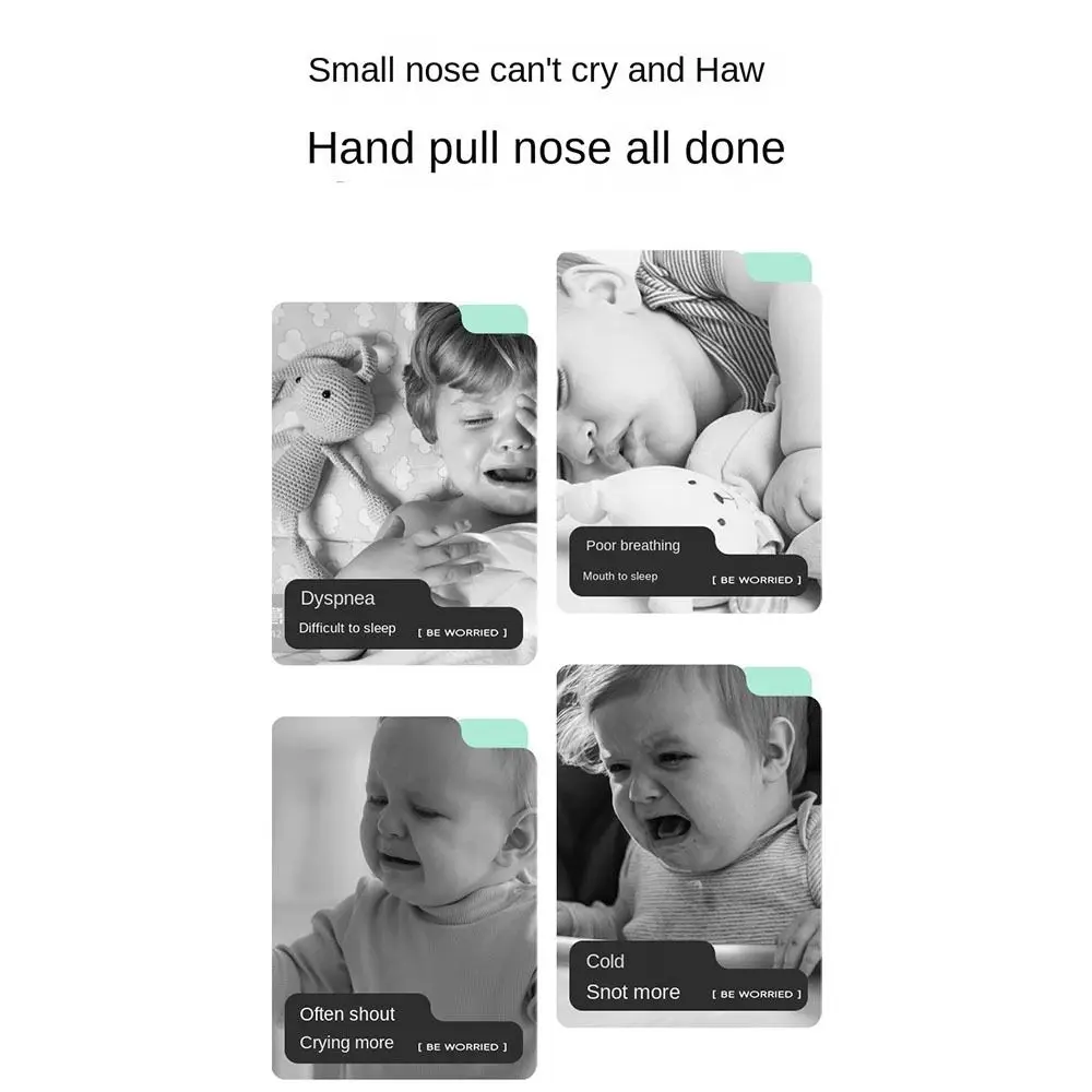 

Silicone Head Newborn Nose Cleaner Snot Vacuum Suction Reusable Children Nasal Aspirator Anti Backflow Pull Type Nasal Wash