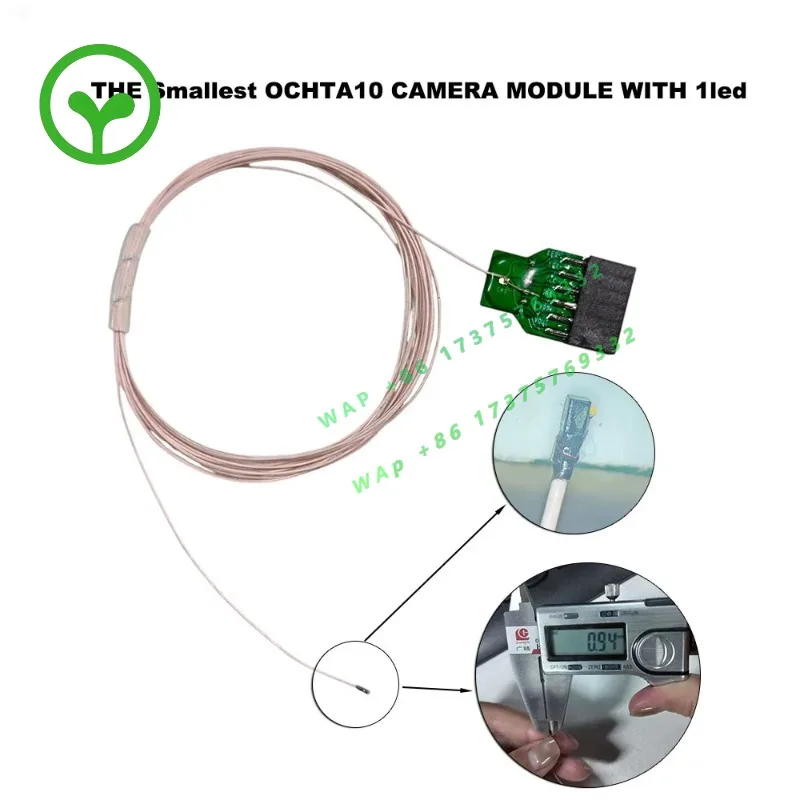 【Best-selling】OCHTA10 Ultra-Slim Less Than 1mm Endos cope Ca mera | 400x400 HD For ENT/Urology & Duct Inspection (Disposable)