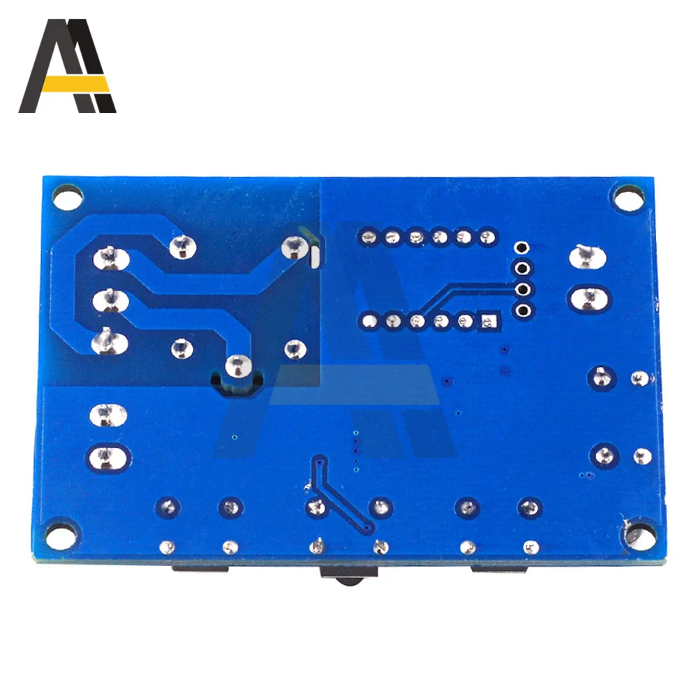 XH-M608 módulo de descarga de carga da bateria DC6-40V integrado voltímetro subtensão proteção sobretensão relé saída