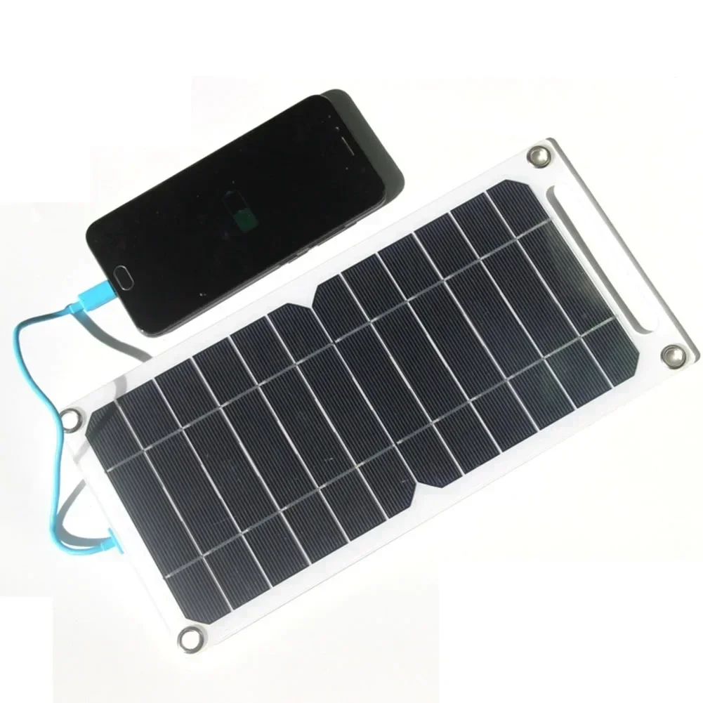 30W Foldable Portable Solar Plate 5V Mini USB Solar Power Bank Outdoor Sunlight Waterproof Solar Charger For Mobile Phone