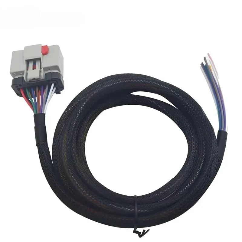 6 'RP1226 14-pin female connector open cable for commercial vehicle ELD equipment