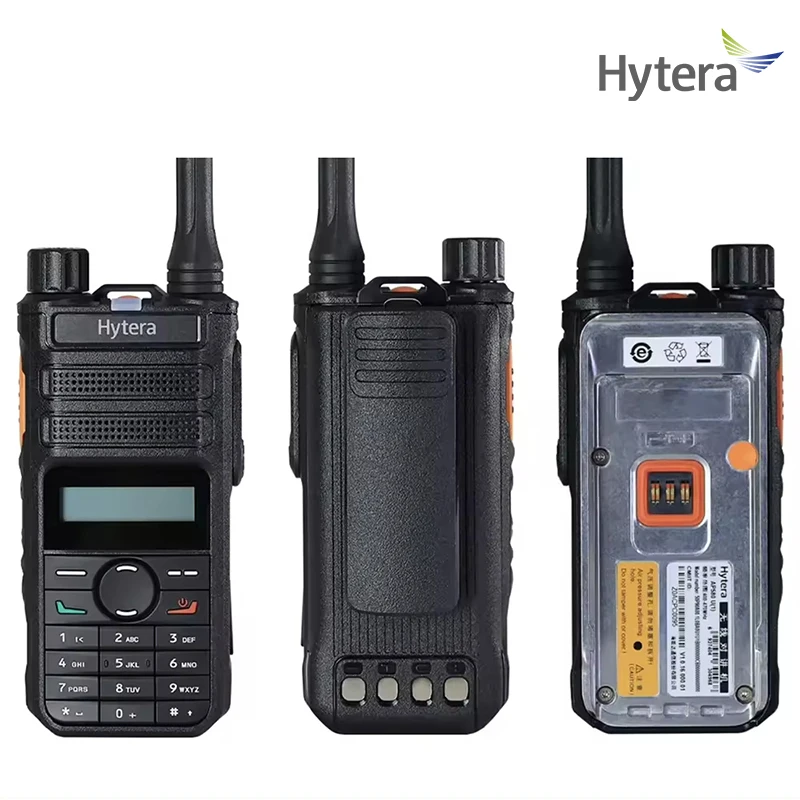 HYTERA AP588 Long Range Radio Communicator 2200mAh High Power Commercial Walkie Talkie 5W 3-10KM VHF UHF Radio for Hotel Civil