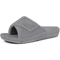 Crestar Women' Slippers Winter Fashion Open Toe Fluffy Solid Color House Slippers New Indoor and Outdoor Antiskid Cotton Shoes - Image 4