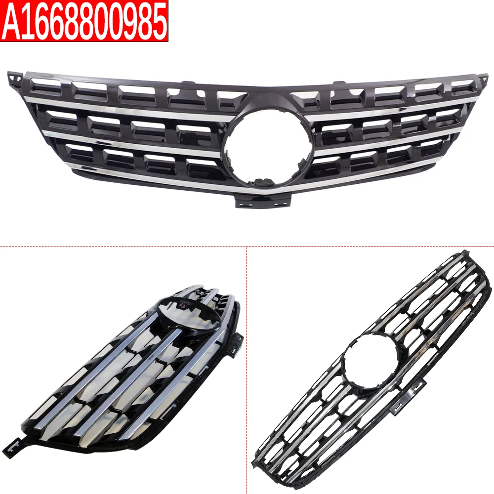 A1668880260 For Mercedes Benz M-class W166 GLE320 GLE350 ML400 ML300 2012-2019 car Front bumper grille camera grill Replacement