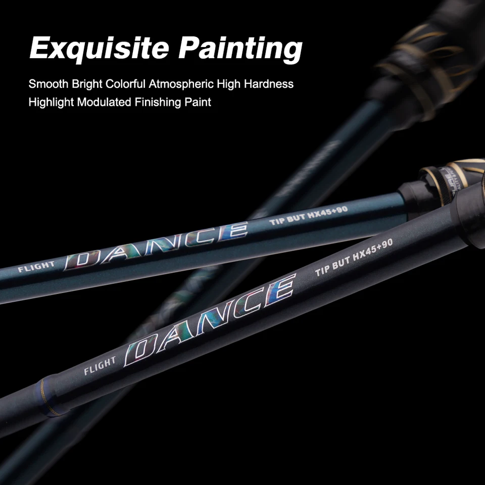 PURELURE DANCE S822H ML H Spinning Rod For Bass High Carbon Long