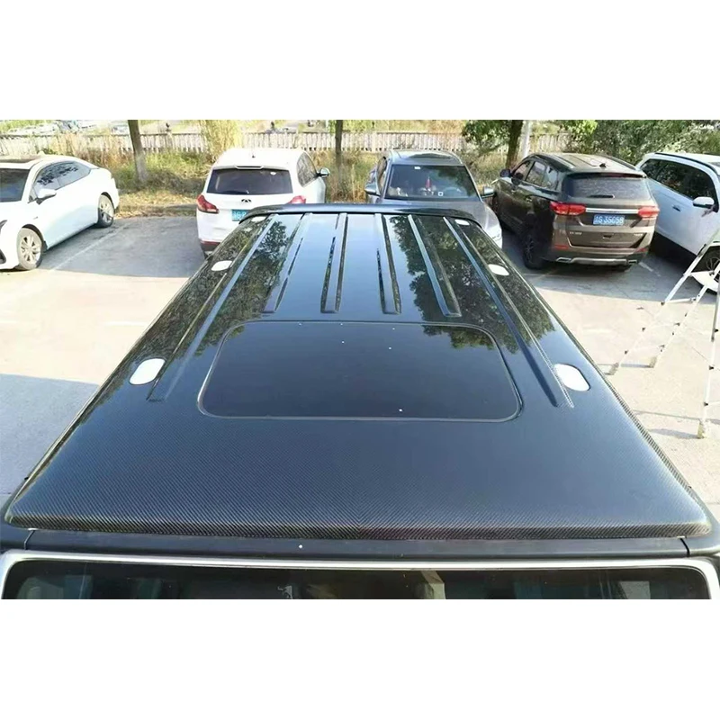 

Для Mercedes-Benz G-класса W464 G63 G50: аксессуары для крыши из сухого карбона, модификация крыши, накладка на крышу из кованого карбона.