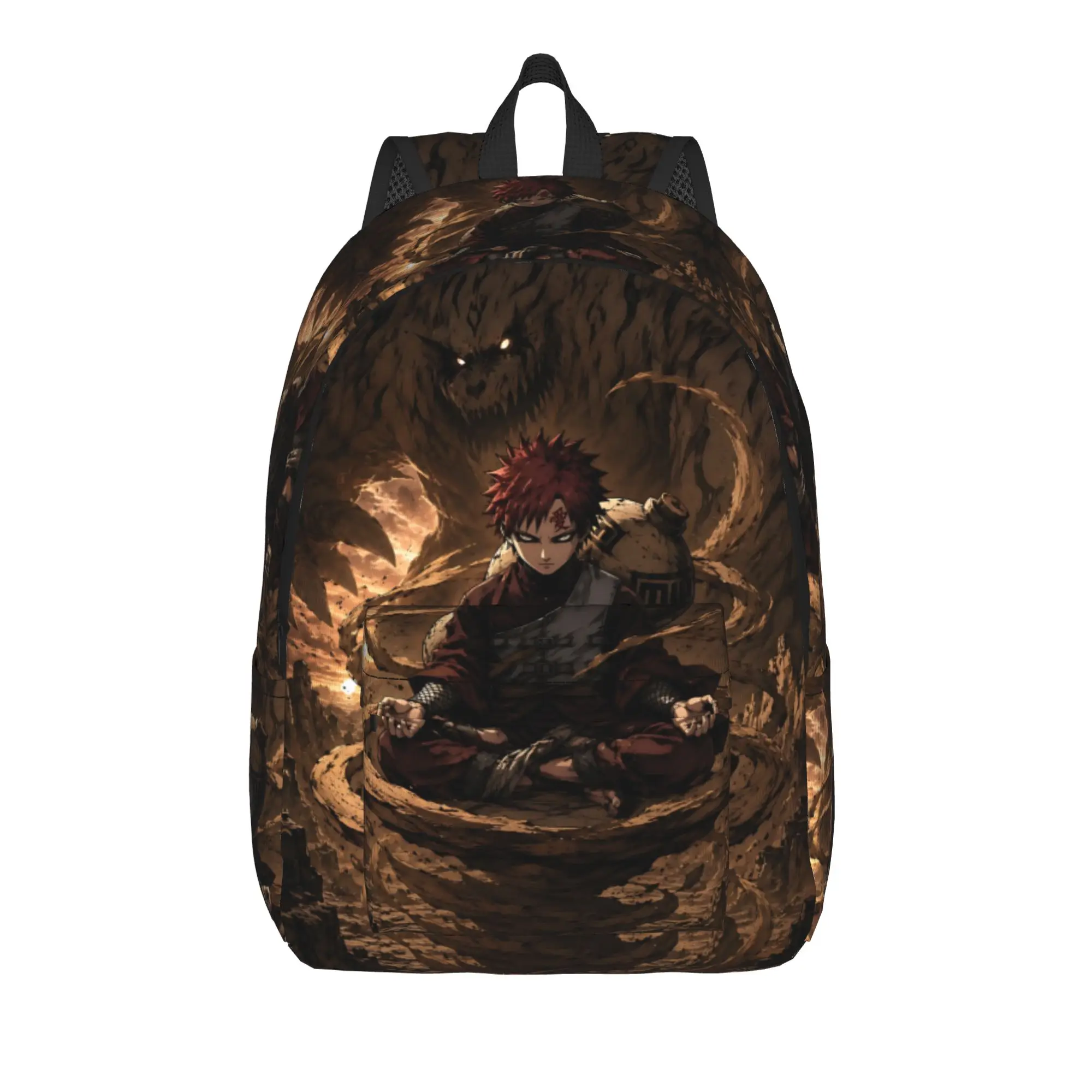 Fashion Naruto Anime Theme Backpack  Mochilas Cool High School Sturdy Shoulder Rucksack