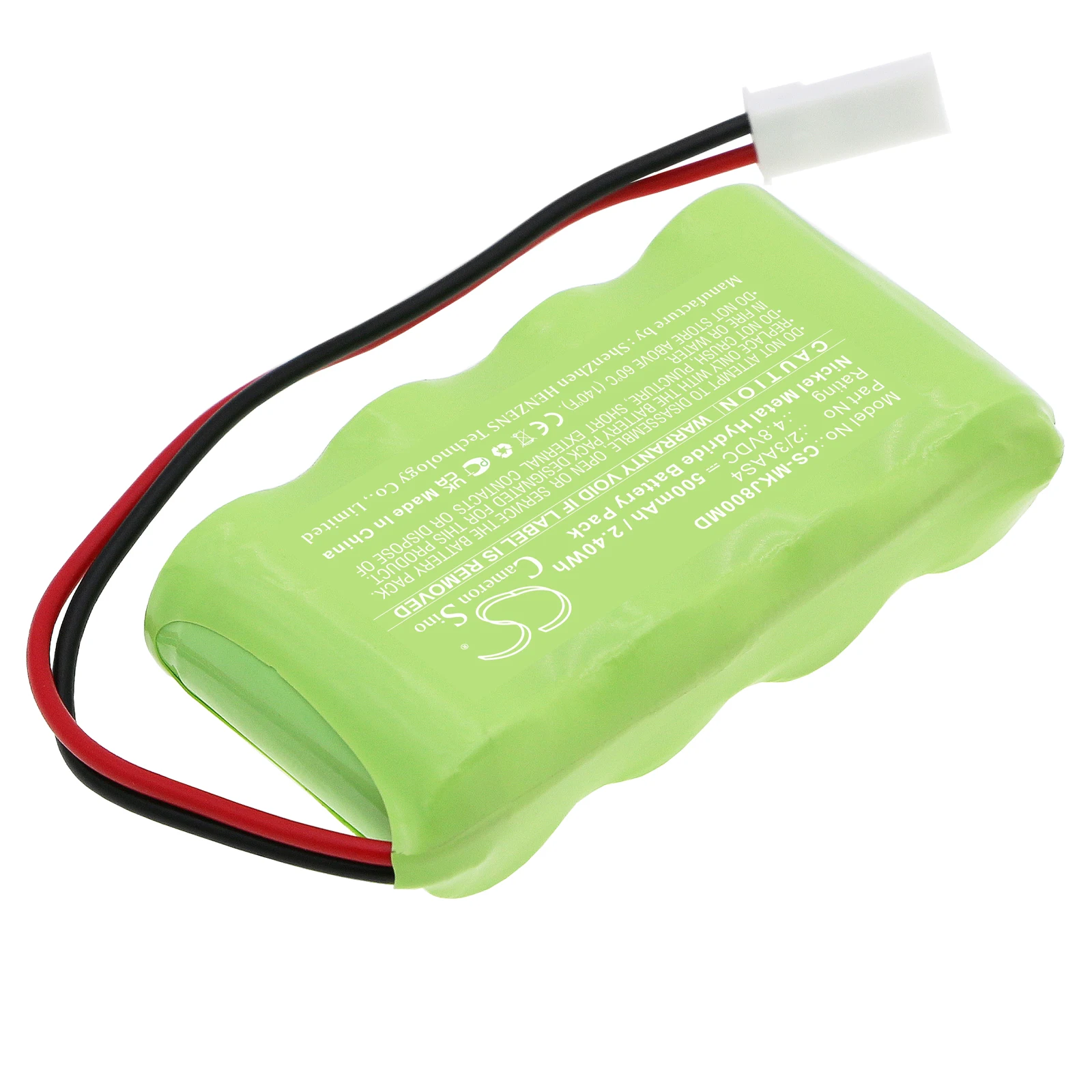 Cameron Sino 4.8V 500mAh Medical Battery 2/3AAS4 for Kejian Jaundice Meter KJ-8000 +TOOL