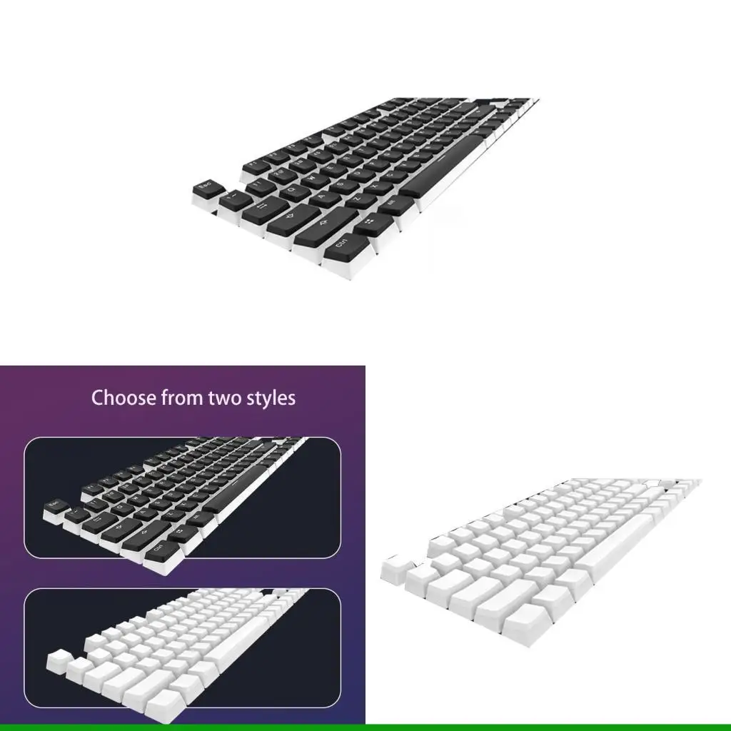 

U55C Gaming Keycaps Прочные PBT -клавиш для механической клавиатуры Cherry MX Switch 108KEYS/SET PUDC