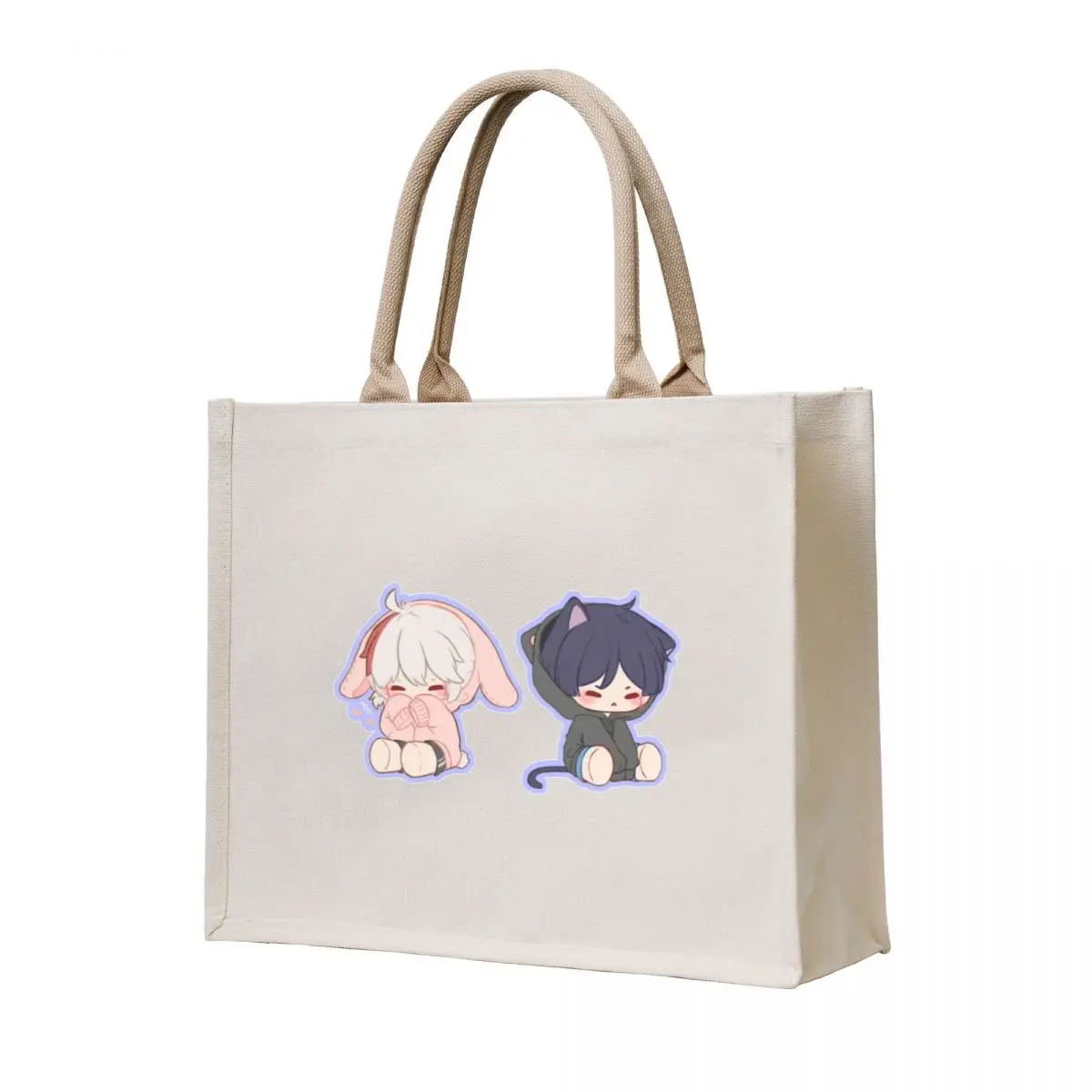 

Scaramouche et kazuha Casquette Tote Bag Custom bag bag for beach large tote custom fabric