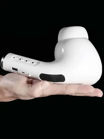 Portable Giant Earphone Mode Bluetooth Speaker Wireless Player Headset Speaker Stereo Music Loudspeaker Radio Playback Soundbar
