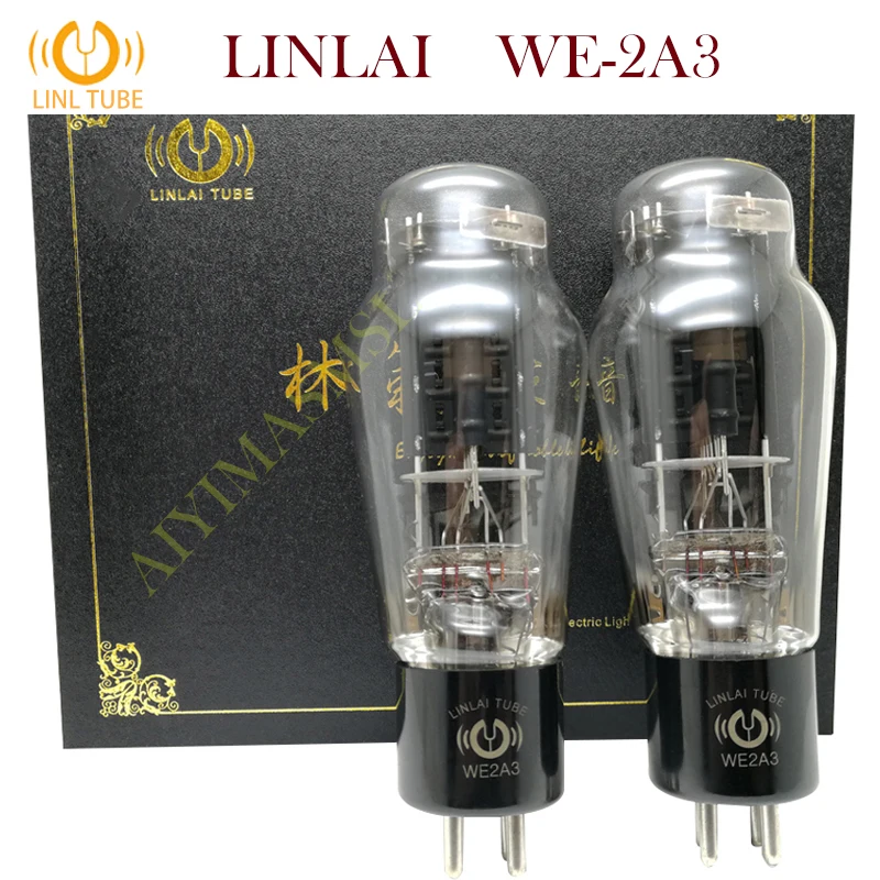 LINLAI WE2A3 Vacuum Tube HIFI Audio Valve Replace 2A3 2A3C 2A3B 2A3-T Electronic Tube Amplifier Kit Diy Matched Quad Genuine