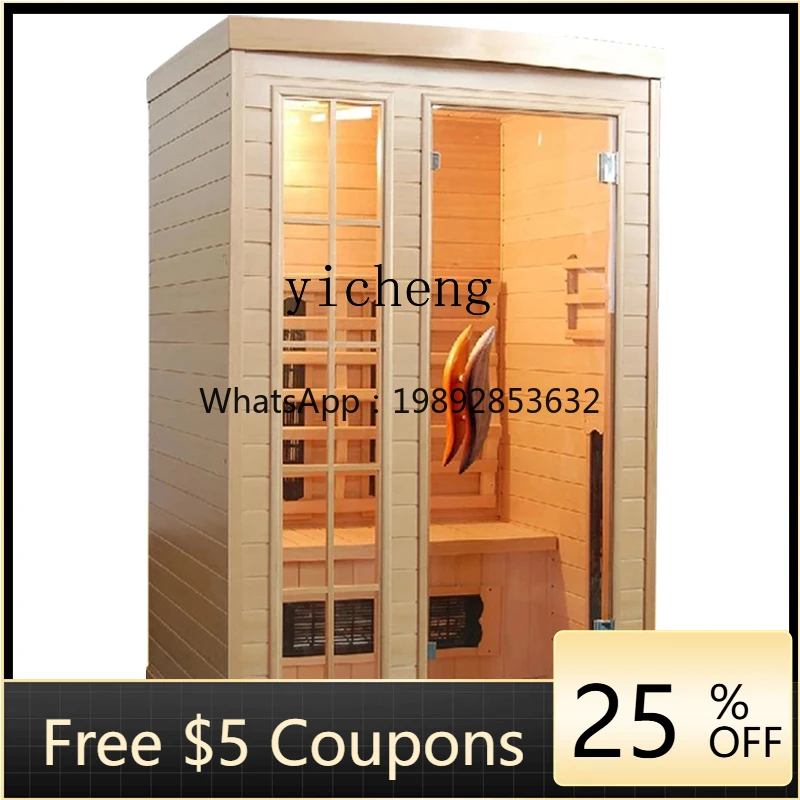 

Zf far infrared light wave bath room household sauna room sweat room steam box