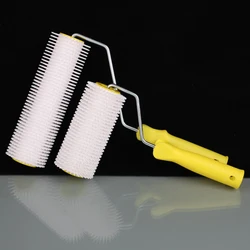 1PC 15/22CM Defoaming Drum Brush Spike Roller Latex Floor Self Compound Roller Leveling Screed Spiked Roller Paint Brush Roller