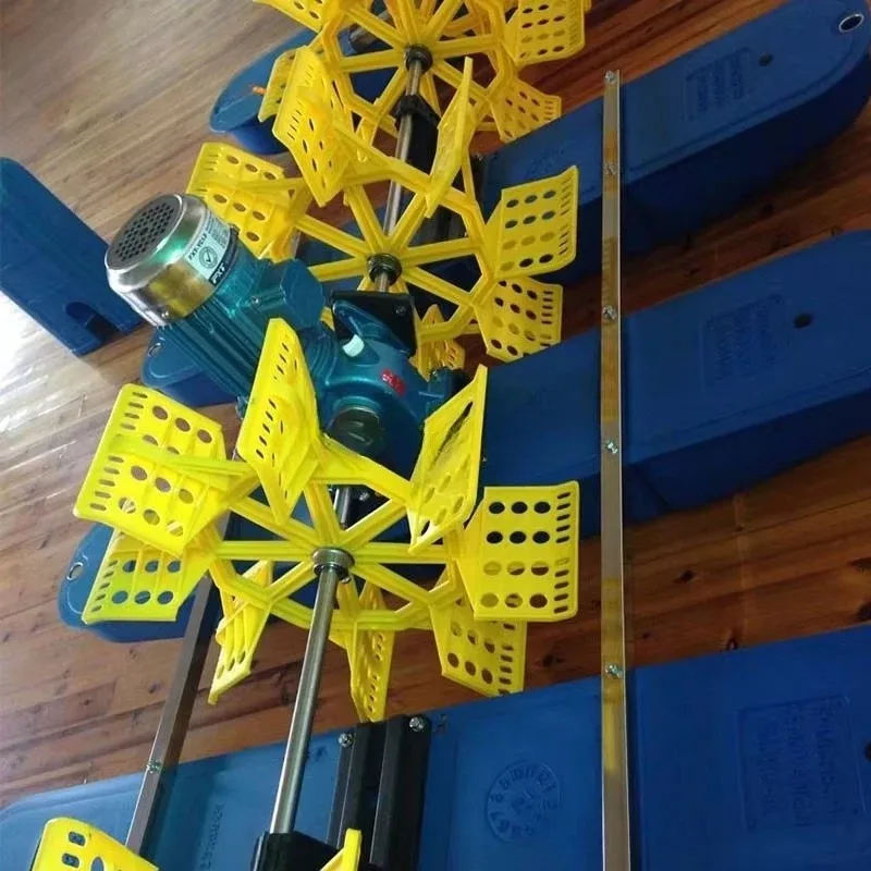 

4 Impellers Paddle Wheel Aerator