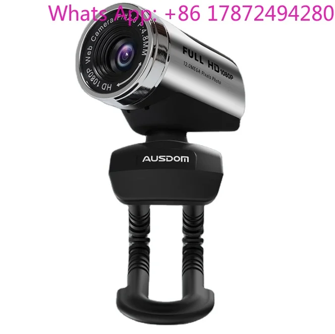 615 Computer  Home Live Remote Video Conference 1080P HD Wide Angle with Microphone USB External Laptop Desktop