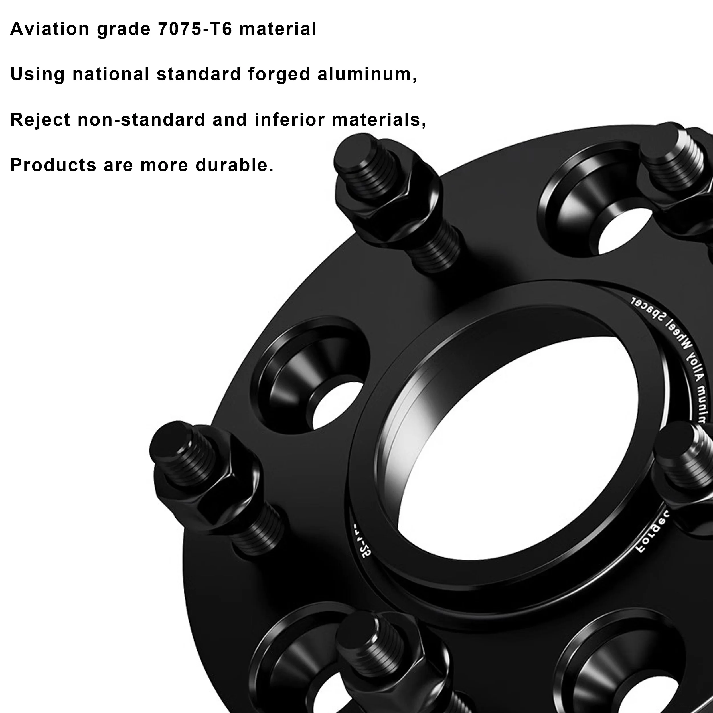 TEEZE Black Wheel spacer PCD 5x120 for BMW E36 E46 E90 5x4.72 CB 72.6mm Al7075 aluminum alloy wheel rims adapter 1 pieces