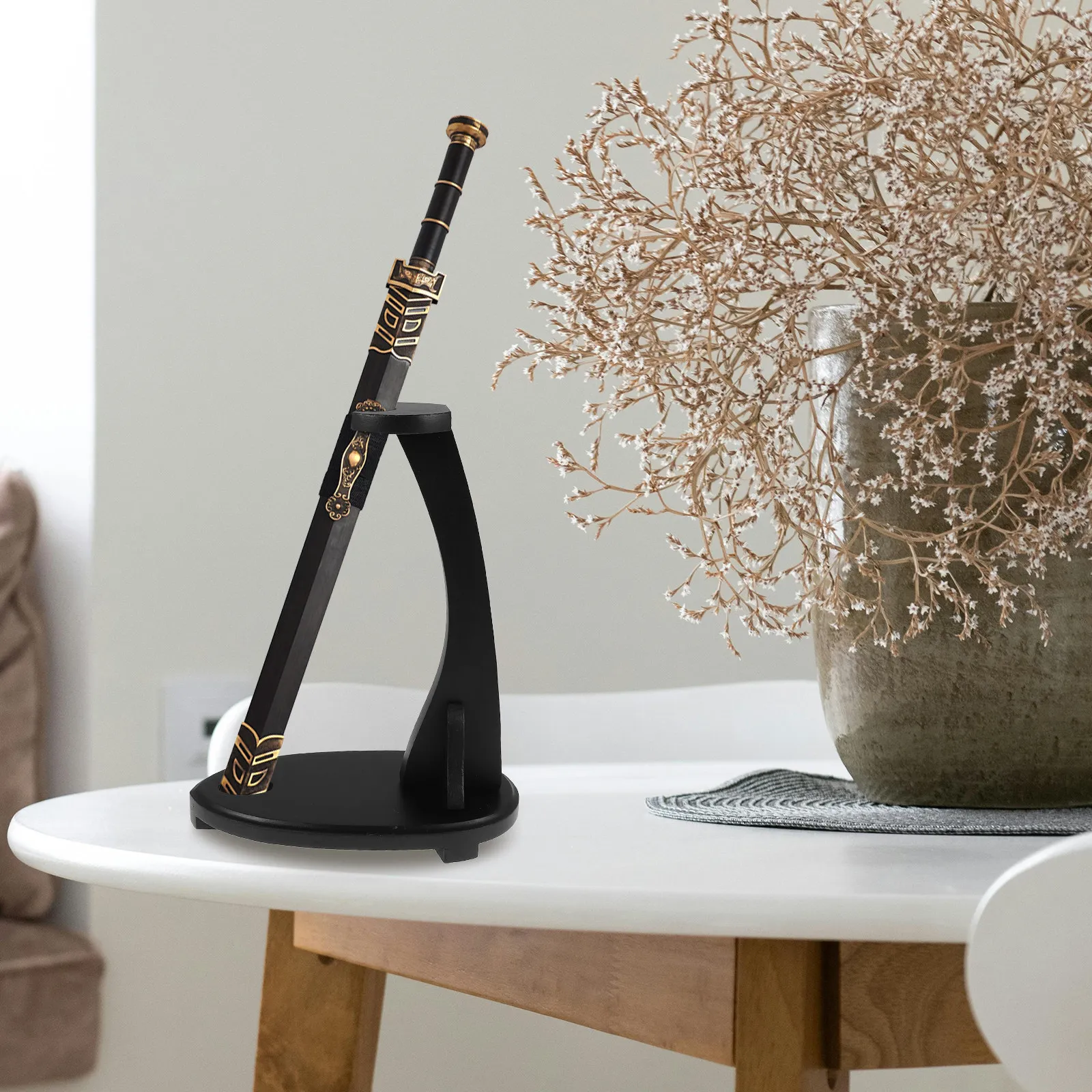 Versatile Stand Display Holder for Wand Flute Desktop Table Floor Display Rack Home Decor