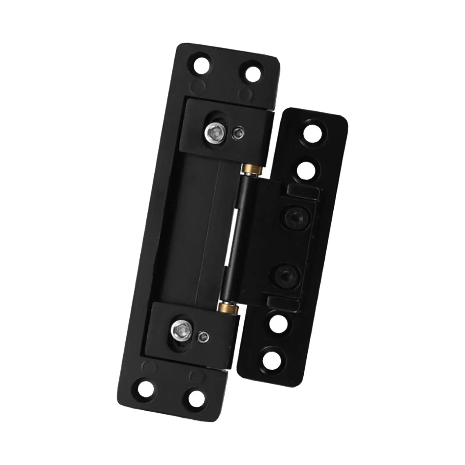 Hidden Door Hinges Adjustable Zinc Alloy Easy Installation Conceal Hinge for Cabinet Interior Door Secret Door Wardrobes Hotels