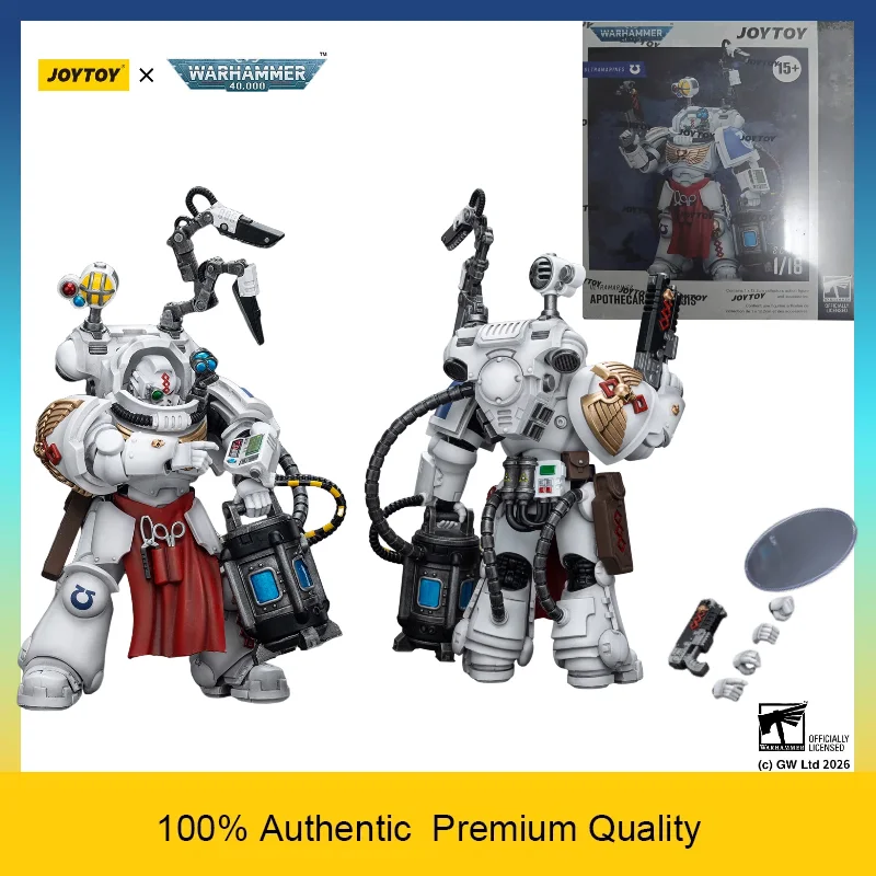 

JOYTOY 1/18 Warhammer 40K Ultramarines Apothecary Biologis JT7219 Action Figure with Medicae Gear & Bolt Pistol Pre-order