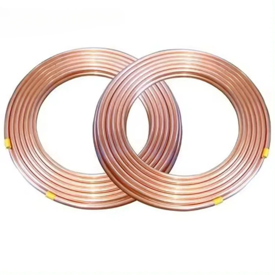 Refrigeration Air Conditioners copper tube c11000 c12200 T2  copper pipes copper pancake coil 1/2