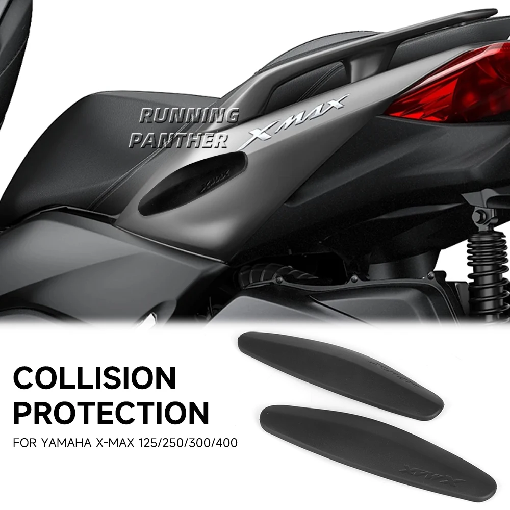 

Accessories Anti-collision Strip For YAMAHA XMAX 125 XMAX 250 XMAX 300 X-MAX XMAX 400 Black Side Protector Protective Guard New
