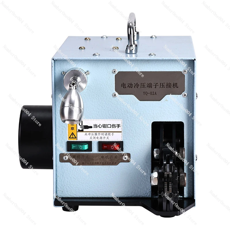 

BORX 220V/60W Terminal Crimping Machine Multiple Terminals Electric Cold Pressing Terminal Crimping Machine with Crimping Molds