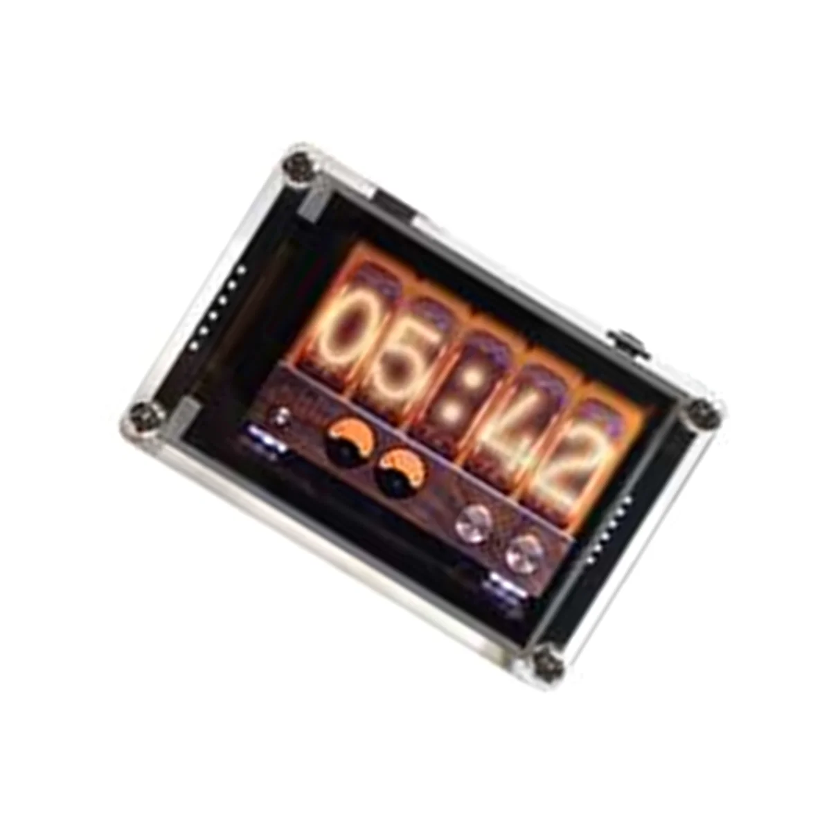 

Clock Music Spectrum VU Meter 2.4" Analog Display Voice Control Digital Rhythm Analyzer