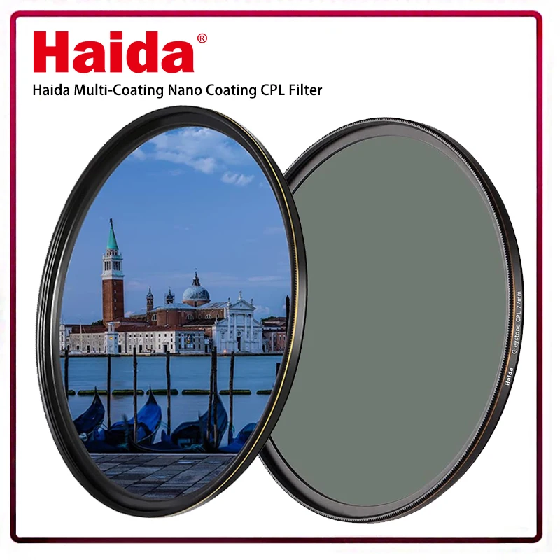 Waterproof Scratch Resistant Haida Nano MC CPL Filter Circular Polarizer Filter Eliminate Glare FOR Sony Canon Nikon Camera Lens