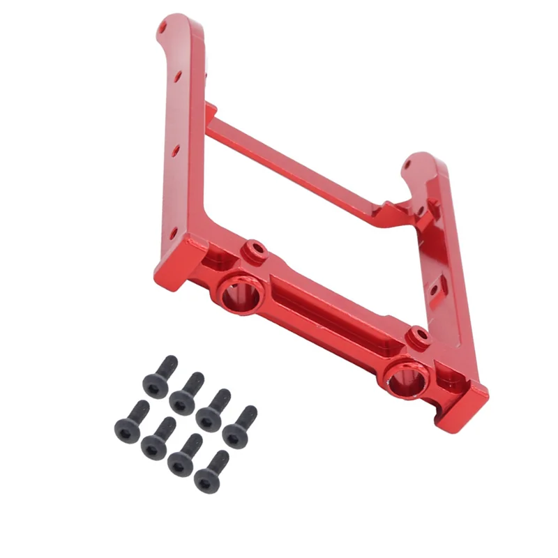 Aluminum Alloy Front Bumper Mount Crossmember for MN G500 MN86 MN86S MN86K MN86KS 1/12 RC Crawler Car Parts,Red