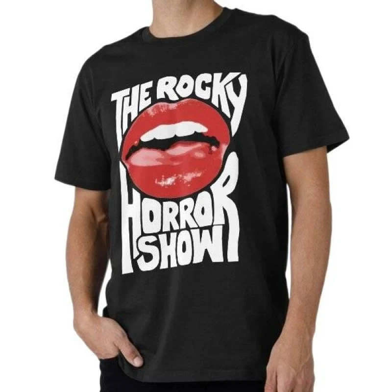 

Gothic Horror Film Rocky horror picture show movie Gift T Shirt 0612 Frank-N-Furter Print Graphic clothes US Size tops S-6XL