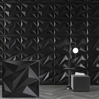KUUJOJO 3D textured wall panel for indoor wall decoration, suitable for living room, hall, bedroom, hotel, office, send tape