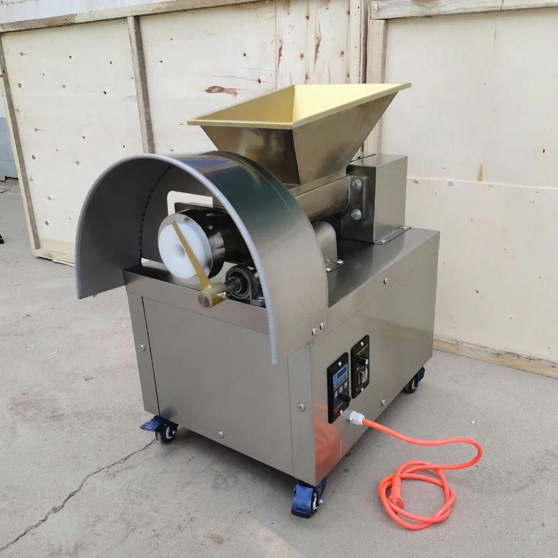 Commercial Steamed Bun Dough Extruder Automatic Dough Divider Stainless Steel Bread Dough Cutter Machine