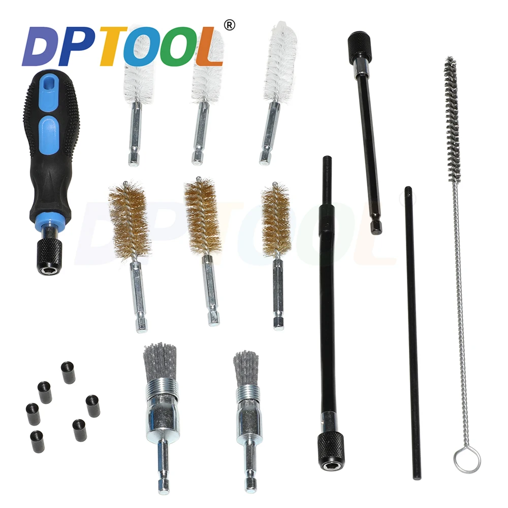 Universal Injector Seat Cleaning Set Cleaning Diesel Injectors cleaner Tool