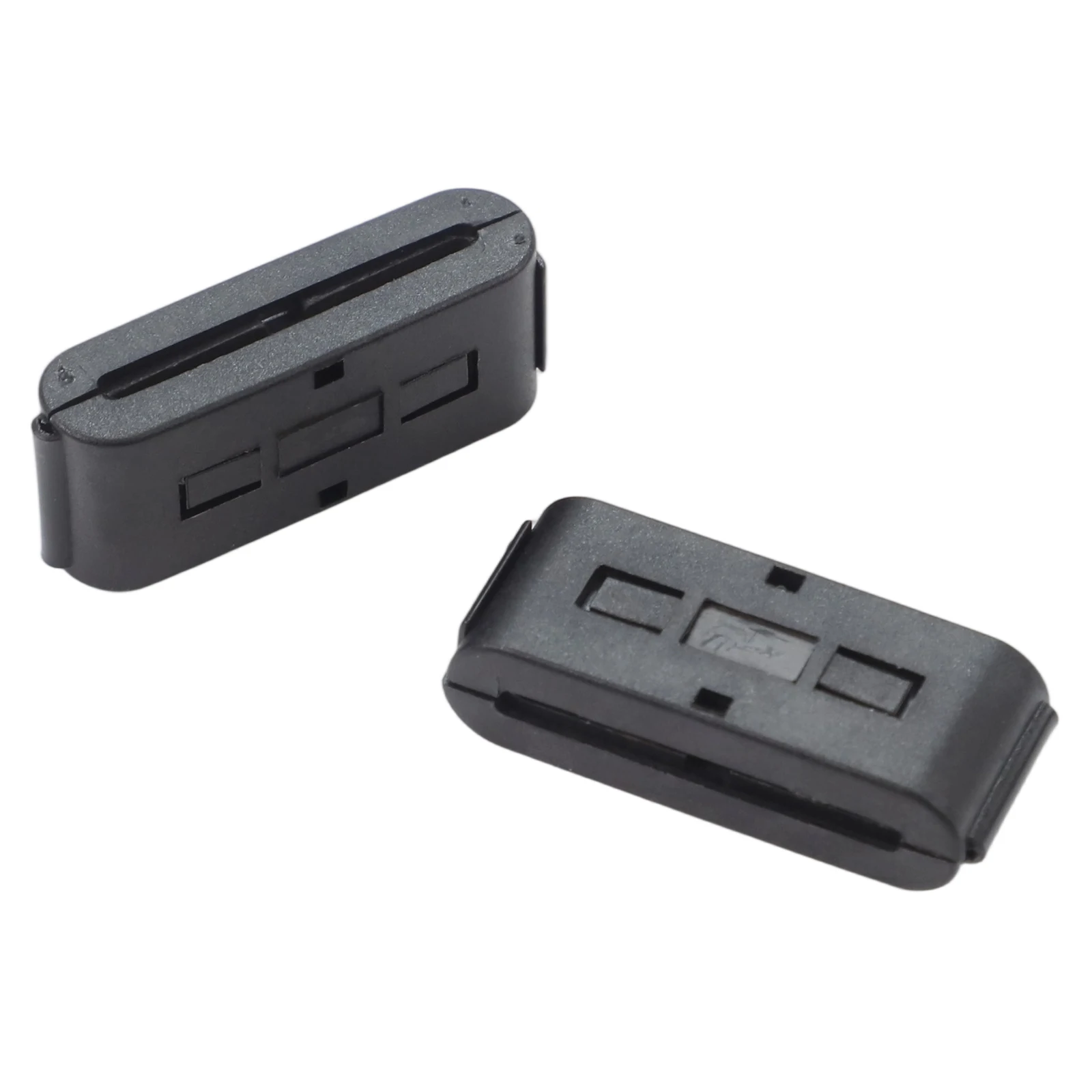 Ferrite Core Noise Reduction Clips 10PCS Set for USB and Headset Cables Improving Signal Integrity by Minimizing