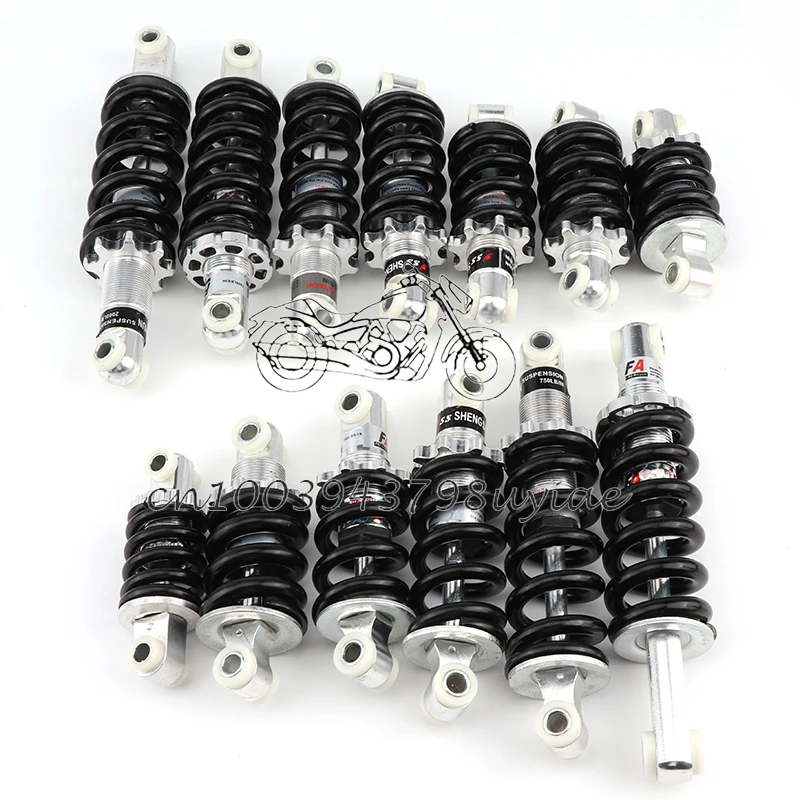 100MM 125MM 150MM 180MM 190MM 200MM Rear Suspension Shock for 47cc 49CC Super Minimoto ATV Quad electric scooter Pocket Bike